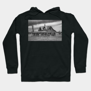 Chimney Topper - Black and White Hoodie